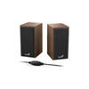 Hangszóró, 2.0, 6W, USB táp, fa burkolat, GENIUS 