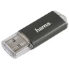 Kép 2/3 - Hama 90983 USB 2.0 "Laeta" 16GB 10MB/s szürke pendrive