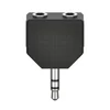 Hama FIC 3,5mm sztereo jack elosztóadapter 1 dugó - 2 alj