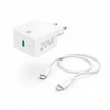 Kép 2/3 - Hama 201620 Lightning - USB Type-C adatkábel, hálózati töltő