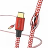 Kép 8/10 - Hama 201559 FIC E3 USB Type-C "Reflective" 1,5m, piros adatkábel