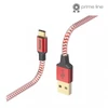 Kép 9/10 - Hama 201559 FIC E3 USB Type-C "Reflective" 1,5m, piros adatkábel