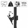 Kép 12/15 - Hama 118494 Full Motion 13"-35" dupla VESA 100x100 asztali monitor tartó konzol