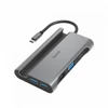 Kép 3/6 - Hama 200102 FIC antracit USB 3.1 Type-C 7in1 HUB (USB 3.1, HDMI, VGA, LAN, USB-C, PD)