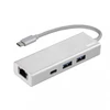 Kép 1/8 - Hama 200108 FIC USB 3.2 GEN1 TYPE-C HUB+LAN