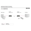 Kép 8/8 - DIGITUS DS-55202 4K HDMI (120m FullHD) extender szett