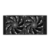 ID-Cooling CPU Water Cooler - FX240 PRO (25dB; max. 140,16 m3/h; 2x12cm, fekete)