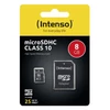 Intenso 8GB microSD Class 10 adapter nélkül