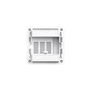 IP-COM Pro-6-IW AX3000 Wi-Fi 6 Wireless In-Wall Access Point White