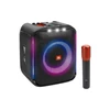 Kép 8/15 - JBL Partybox Encore1 vezetékes mikrofonnal fekete Bluetooth hangszóró