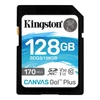Kép 5/7 - Kingston 128GB SD Canvas Go Plus (SDXC Class 10 UHS-I U3) (SDG3/128GB) memória kártya