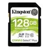 Kép 4/6 - Kingston 128GB SD Canvas Select Plus (SDXC Class 10 UHS-I U3) (SDS2/128GB) memória kártya