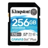 Kép 3/5 - Kingston 256GB SD Canvas Go Plus (SDXC Class 10 UHS-I U3) (SDG3/256GB) memória kártya