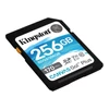Kép 4/5 - Kingston 256GB SD Canvas Go Plus (SDXC Class 10 UHS-I U3) (SDG3/256GB) memória kártya