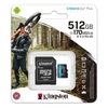 Kép 6/6 - Kingston 512GB SD micro Canvas Go! Plus (SDXC Class 10 UHS-I U3) (SDCG3/512GB) memória kártya adapterrel