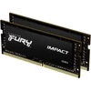 Kép 3/5 - Kingston 16GB/3200MHz DDR-4 (Kit of 2) FURY Impact (KF432S20IBK2/16) notebook memória