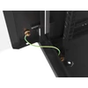 Kép 19/28 - Lanberg WF01-6618-10B 19" 18U SZÉL:600 MÉLY:600 MAG:907 lapraszerelt üvegajtós fekete fali rack szekrény
