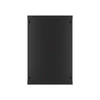 Kép 22/28 - Lanberg WF01-6618-10B 19" 18U SZÉL:600 MÉLY:600 MAG:907 lapraszerelt üvegajtós fekete fali rack szekrény