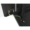 Kép 20/24 - Lanberg WF01-6627-10B 19" 27U SZÉL:600 MÉLY:600 MAG:1307 lapraszerelt üvegajtós fekete fali rack szekrény