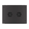 Kép 26/29 - Lanberg WF01-6404-10B 19" 4U SZÉL:600 MÉLY:450 MAG:290 lapraszerelt üvegajtós fekete fali rack szekrény