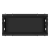 Kép 20/29 - Lanberg WF01-6404-10B 19" 4U SZÉL:600 MÉLY:450 MAG:290 lapraszerelt üvegajtós fekete fali rack szekrény