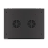 Kép 25/28 - Lanberg WF01-6406-10B 19" 6U SZÉL:600 MÉLY:450 MAG:379 lapraszerelt üvegajtós fekete fali rack szekrény