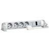 Kép 4/4 - Legrand 646823 19"/1U állapotjelzős kapcsolóval KIM 8xSHK gyermekvédett TÁP elosztósor