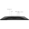 Kép 10/17 - Lenovo 27" 66E8GAC2EU G27Q-30 QHD VA HDMI/DP monitor