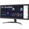 Kép 3/9 - LG Monitor 26" - 26WQ500-B (IPS; 21:9; 2560x1080; 5ms; 250cd; HDMIx2, HDR10; FreeSync)