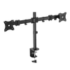 Kép 3/5 - LogiLink BP0022 13"-27" Dual asztali monitor tartó konzol