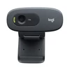 Logitech C270 720p fekete mikrofonos webkamera
