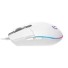 Logitech G102 Lightsync fehér gamer egér