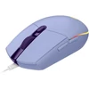 Kép 6/8 - Logitech G203 Lightsync lila gamer egér