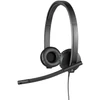 Logitech H570e USB fekete headset