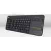 Logitech K400 Plus Touchpad HUN fekete vezeték nélküli billentyűzet