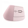 Logitech Egér - Lift (Vezeték nélküli, Optikai, 6 gomb, 4000 DPI, USB, rózsaszín, Bluetooth)