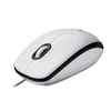Logitech M100 USB fehér egér