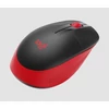 Logitech M190 piros vezeték nélküli egér