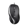 Logitech Egér - M500S ( Vezetékes, Optikai, Fekete, USB, 4000dpi)