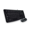Logitech MK120 HUN fekete USB billentyűzet + egér