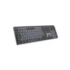 Kép 6/8 - Logitech MX Mechanical Illuminated Performance (CLICKY) US grafitszürke vezeték nélküli billentyűzet