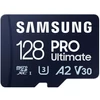 Kép 6/6 - Samsung MicroSD kártya - 128GB MB-MY128SB/WW (PRO Ultimate kártyaolvasóval, Class10, R200/W130, 128GB)