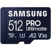 Samsung MicroSD kártya - 512GB MB-MY512SA/WW (PRO Ultimate, Class10, R200/W130, adapter, 512GB)
