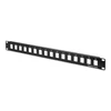 Kép 2/2 - DIGITUS 16port 19" 1U fekete moduláris üres Patch Panel