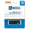 Pendrive, 32GB, USB 2.0, MYMEDIA (by VERBATIM)