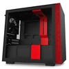Kép 8/15 - NZXT H210 Fekete-Piros (Táp nélküli) ablakos mini-ITX ház