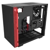 Kép 11/15 - NZXT H210 Fekete-Piros (Táp nélküli) ablakos mini-ITX ház