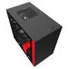 Kép 14/15 - NZXT H210 Fekete-Piros (Táp nélküli) ablakos mini-ITX ház