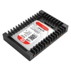 Kép 7/9 - Orico Beépítő keret - 1125SS-V1-BK/34/ (2,5" -> 3,5" SATA3 HDD/SSD, 9,5-12,5mm, Max.: 4TB, fekete)