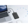 Kép 5/5 - Orico Külső HDD/SSD Ház 2.5" - 25PW1-U3-BK (USB-A 3.0, Max. 7-9,5 mm, Max.: 4TB, fekete)